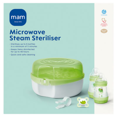 MAM microwave steam steriliser 28cm (British brand)