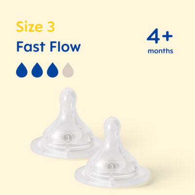 MAM fast flow teat for 4+ months, imported from the UK