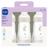 MAM Easy Start Anti-Colic 260ml Bottle - 3 Pack (Colours May Vary)