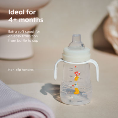 MAM Trainer+ baby cup for 4+ months, imported from the UK