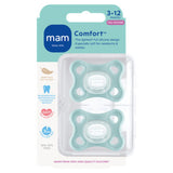 ASDA MAM Comfort Baby Soother 3-12 Months 2 Pack- Buy online at McGrocer