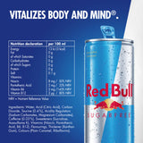 Red Bull Sugarfree energy drink 250ml 8 pack - British product