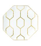 Wedgwood Gio Gold octagonal plate 23cm (British brand)