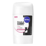 ASDA Nivea Black & White Invisible Clear Stick Anti-Perspirant Deodorant 50ml- Buy online at McGrocer
