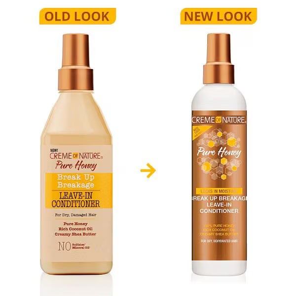 Creme of Nature Pure Honey leave-in conditioner 236ml - British product
