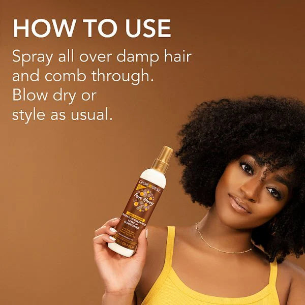 Creme of Nature Pure Honey leave-in conditioner 236ml - British product