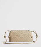 Bottega Veneta Notturno leather pouch, imported from the UK