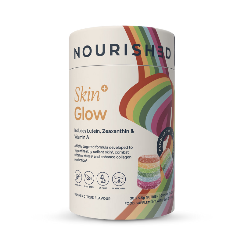 Nourished Skin+ Glow Nutrient Stacks gummies 30 - British product