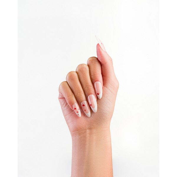 Nail HQ almond sweetheart French nails 24 pieces, imported from the UK