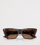 Jimmy Choo square cat eye tortoiseshell sunglasses, UK version