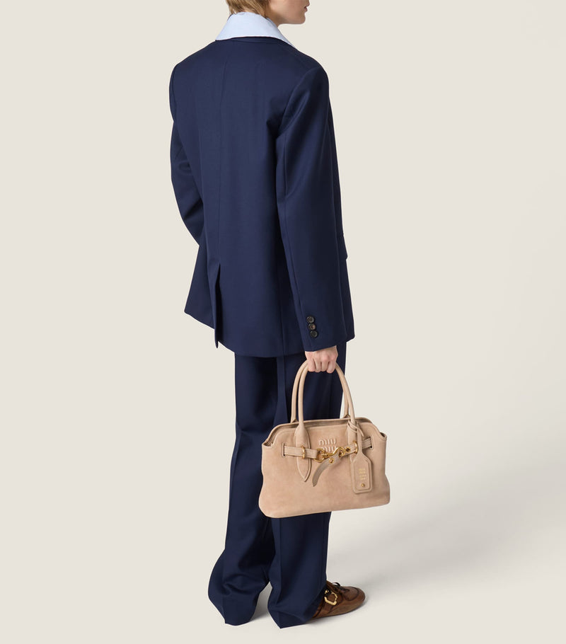 Miu Miu Aventure top-handle bag in Nappa leather, UK version