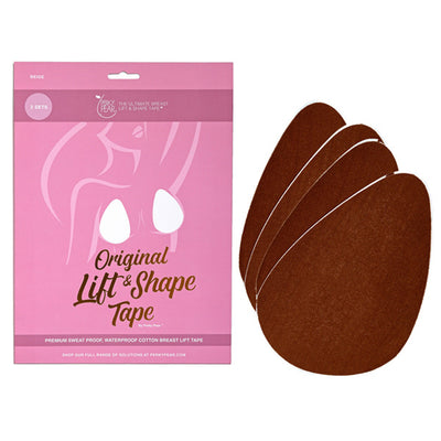 Superdrug Perky Pear Original Lift And Shape Breast Tape Brown A-B Cups- Buy online at McGrocer