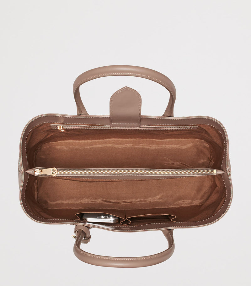 Aspinal of London leather tote bag - British product
