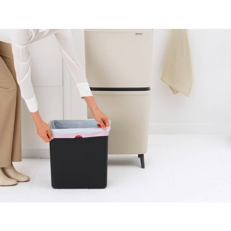 Brabantia recycle bin beige 20+25L (British brand)