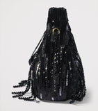 Miu Miu Wander bag with sequins and beaded tassels (British brand)