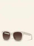 Gucci women's square burgundy sunglasses (British brand)