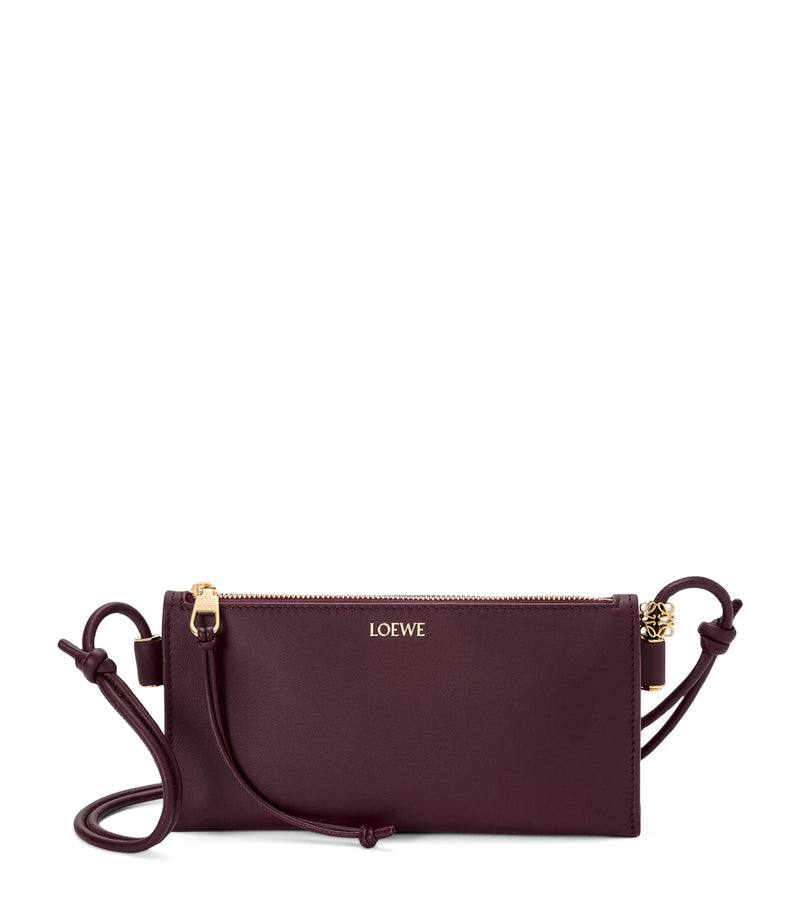 LOEWE Joya leather pouch with adjustable strap (British brand)