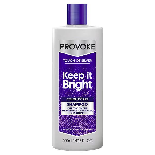 Provoke Touch of Silver shampoo 400ml, imported from the UK