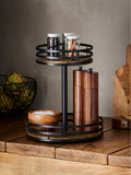 Black Bronx rotating spice rack - British product