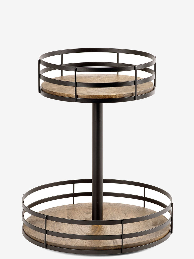 Black Bronx rotating spice rack - British product