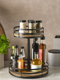 Black Bronx rotating spice rack - British product