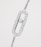 Messika Move Uno white gold diamond bracelet - British product