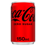 ASDA Coca-Cola Zero Sugar Cola Soft Drink 150ml- Buy online at McGrocer