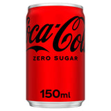 ASDA Coca-Cola Zero Sugar Cola Soft Drink 150ml- Buy online at McGrocer
