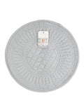 Mary Berry Grey Signature Cotton placemat 32.5cm, imported from the UK