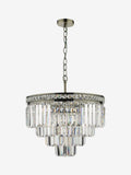 Där Lighting Vyana 4 light ceiling pendant in brass, imported from the UK