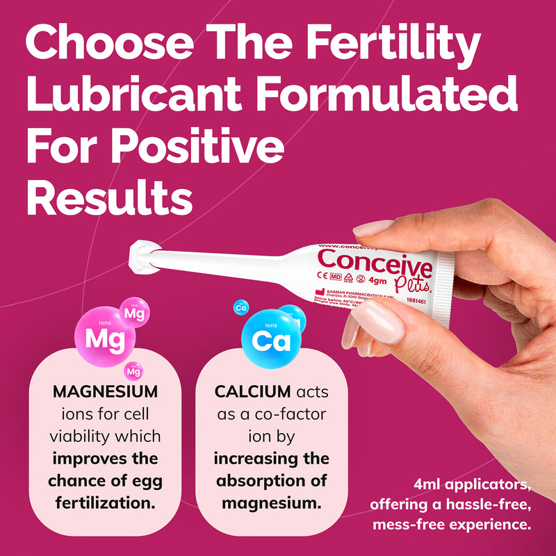 Conceive Plus fertility lubricant pre-filled applicators 32g (British brand)