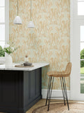 Sanderson Green Voyaging Koi wallpaper 10.05m - British product