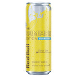 Red Bull Summer Edition sugarfree citrus energy drink 473ml - British product