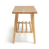 Habitat Swen oak shoe bench 100cm wide - British product