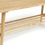 Habitat Swen oak shoe bench 100cm wide - British product