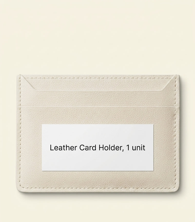 Cartier Must de Cartier leather card holder, UK version