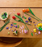 Lego botanical tulip bouquet building set with 576 pieces, UK version