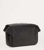 Sandro Paris small recycled leather cross-body bag, imported from the UK