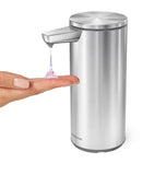 Simplehuman rechargeable sensor soap dispenser 266ml (British brand)