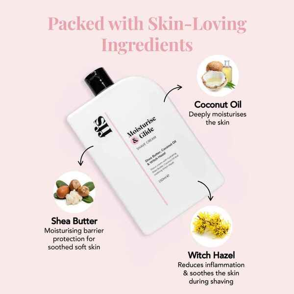 FFS Beauty shaving creams bundle 3 x 150ml - British product