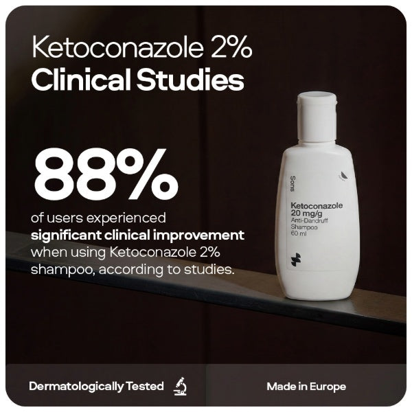 Sons hair loss bundle Minoxidil 5% Ketoconazole shampoo 60ml (British brand)