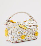LOEWE Puzzle bag small daisy-embellished - British product