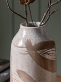 Gallery Home brown reactive taft small vase, UK version