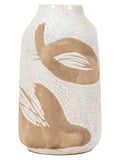 Gallery Home brown reactive taft small vase, UK version