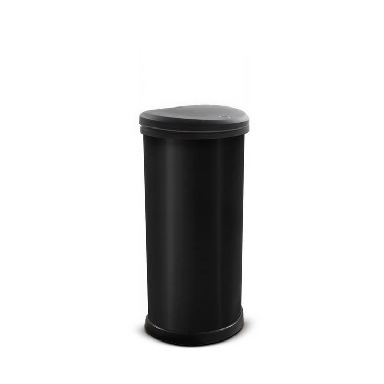 Curver touch top kitchen bin 40L black, imported from the UK