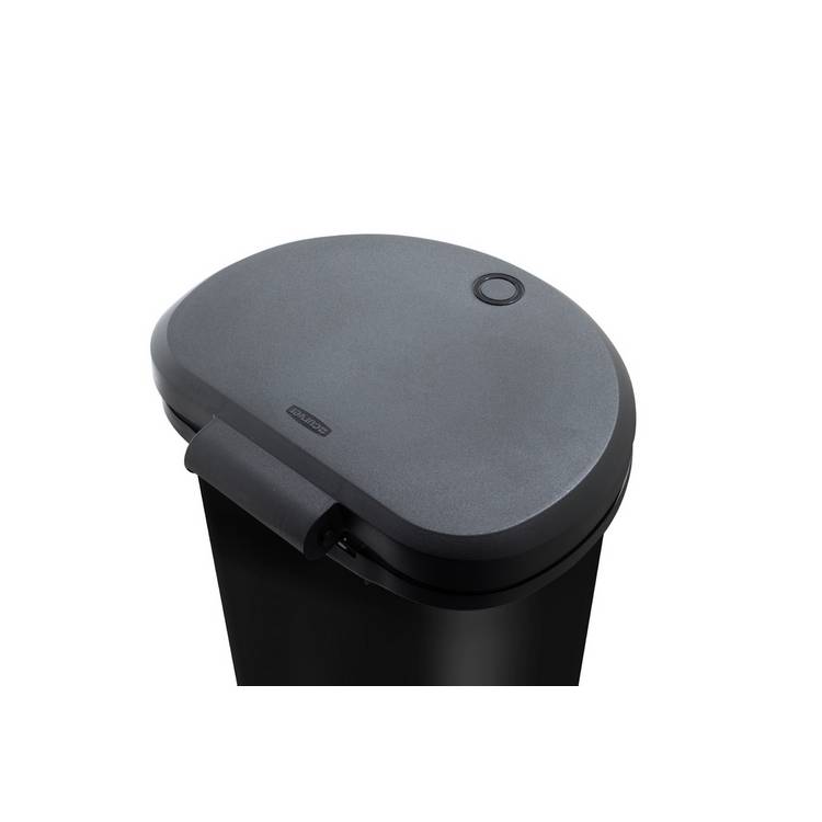 Curver touch top kitchen bin 40L black, imported from the UK