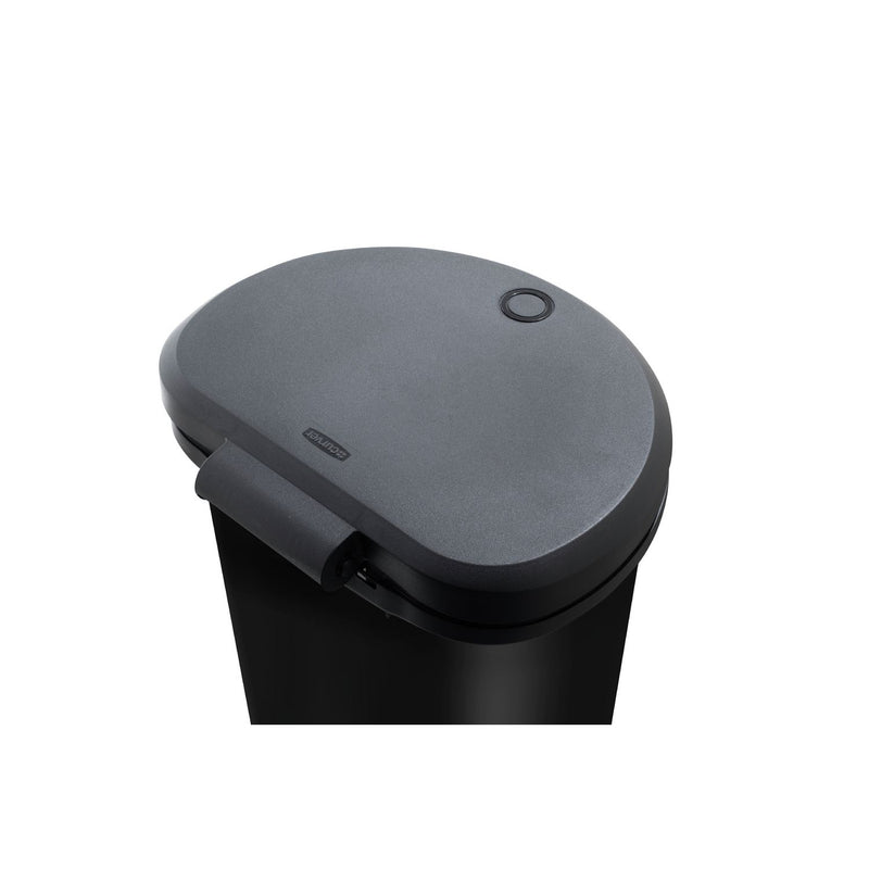Curver touch top kitchen bin 40L black, imported from the UK