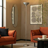 Argos Home torchiere uplighter brushed chrome, UK version