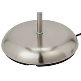 Argos Home torchiere uplighter brushed chrome, UK version