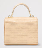 Aspinal of London handbag mini Mayfair top-handle leather, imported from the UK